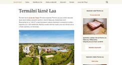 Desktop Screenshot of lazne-laa.cz